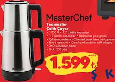 MASTERCHEF TEAMASTER ÇELİK ÇAYCI